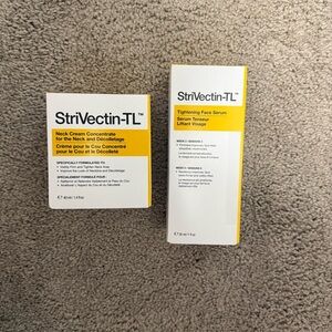 StriVectin-TL Neck Cream & Tightening Face Serum Set New​